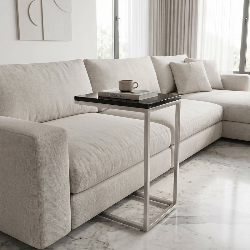 Sena Couch Beistelltisch Stein