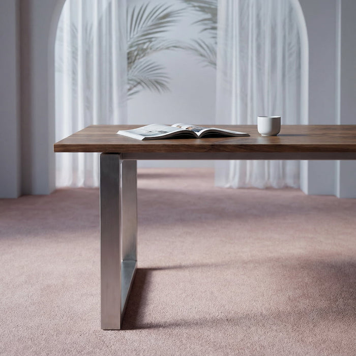 Sora Couchtisch Holz im Detail