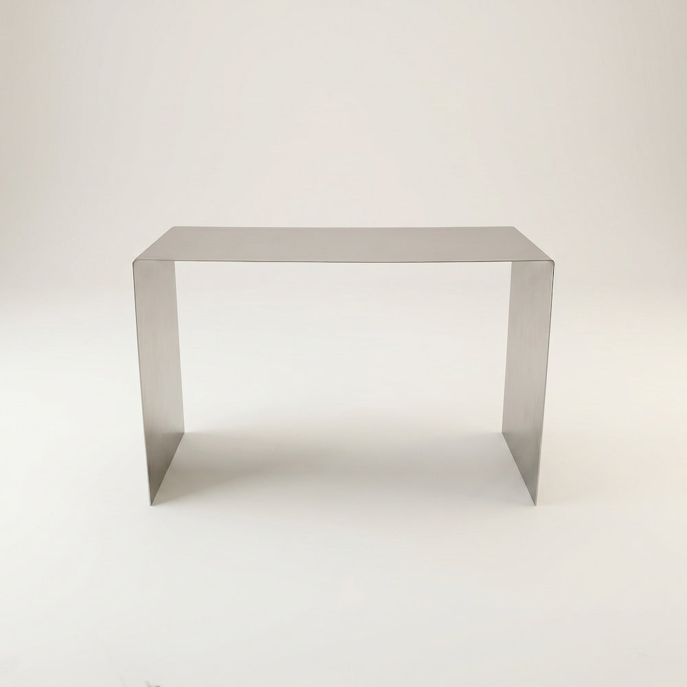 Minimalistischer Couchtisch aus Edelstahl für Wohnzimmer Vika